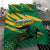Jamaica Cricket Tallawahs Bedding Set Fi Wi Tallawahs Champions - Wonder Print Shop