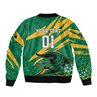 Custom Jamaica Cricket Tallawahs Bomber Jacket Fi Wi Tallawahs Champions - Wonder Print Shop