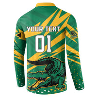 Custom Jamaica Cricket Tallawahs Button Sweatshirt Fi Wi Tallawahs Champions - Wonder Print Shop