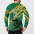 Custom Jamaica Cricket Tallawahs Button Sweatshirt Fi Wi Tallawahs Champions - Wonder Print Shop