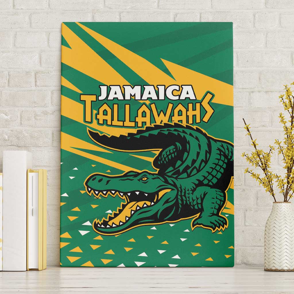 Jamaica Cricket Tallawahs Canvas Wall Art Fi Wi Tallawahs Champions - Wonder Print Shop