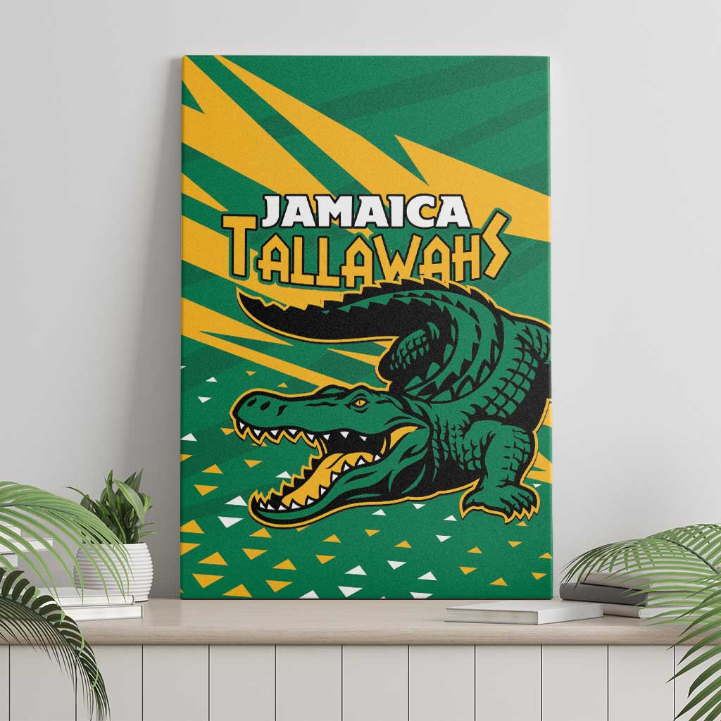 Jamaica Cricket Tallawahs Canvas Wall Art Fi Wi Tallawahs Champions - Wonder Print Shop