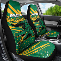 Jamaica Cricket Tallawahs Car Seat Cover Fi Wi Tallawahs Champions - Wonder Print Shop