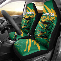 Jamaica Cricket Tallawahs Car Seat Cover Fi Wi Tallawahs Champions - Wonder Print Shop