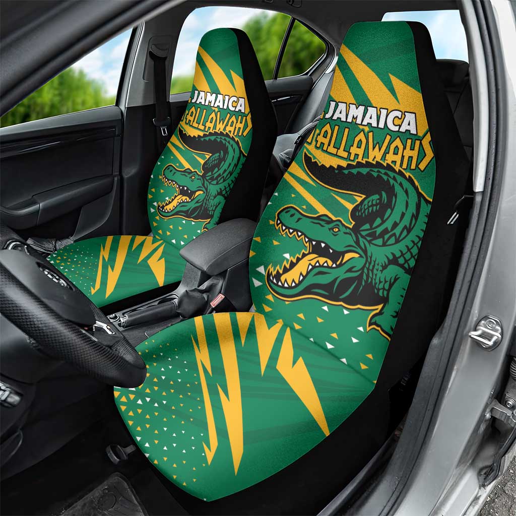 Jamaica Cricket Tallawahs Car Seat Cover Fi Wi Tallawahs Champions - Wonder Print Shop