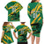 Custom Jamaica Cricket Tallawahs Family Matching Long Sleeve Bodycon Dress and Hawaiian Shirt Fi Wi Tallawahs Champions - Wonder Print Shop