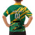 Custom Jamaica Cricket Tallawahs Family Matching Off The Shoulder Long Sleeve Dress and Hawaiian Shirt Fi Wi Tallawahs Champions - Wonder Print Shop