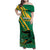Custom Jamaica Cricket Tallawahs Family Matching Off Shoulder Maxi Dress and Hawaiian Shirt Fi Wi Tallawahs Champions - Wonder Print Shop