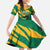 Custom Jamaica Cricket Tallawahs Family Matching Summer Maxi Dress and Hawaiian Shirt Fi Wi Tallawahs Champions - Wonder Print Shop