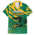 Custom Jamaica Cricket Tallawahs Family Matching Summer Maxi Dress and Hawaiian Shirt Fi Wi Tallawahs Champions - Wonder Print Shop