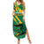 Custom Jamaica Cricket Tallawahs Family Matching Summer Maxi Dress and Hawaiian Shirt Fi Wi Tallawahs Champions - Wonder Print Shop