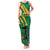 Custom Jamaica Cricket Tallawahs Family Matching Tank Maxi Dress and Hawaiian Shirt Fi Wi Tallawahs Champions - Wonder Print Shop