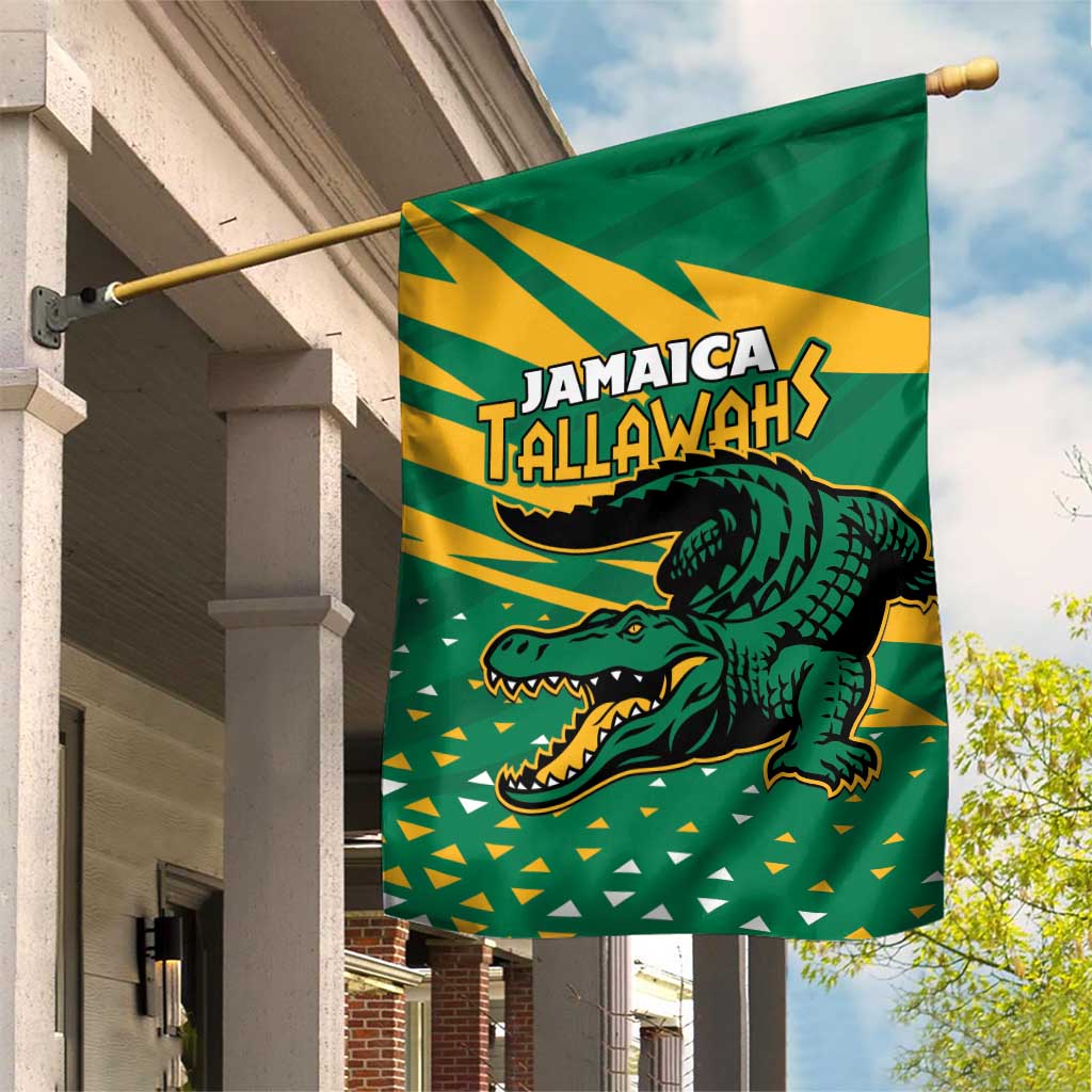 Jamaica Cricket Tallawahs Garden Flag Fi Wi Tallawahs Champions - Wonder Print Shop