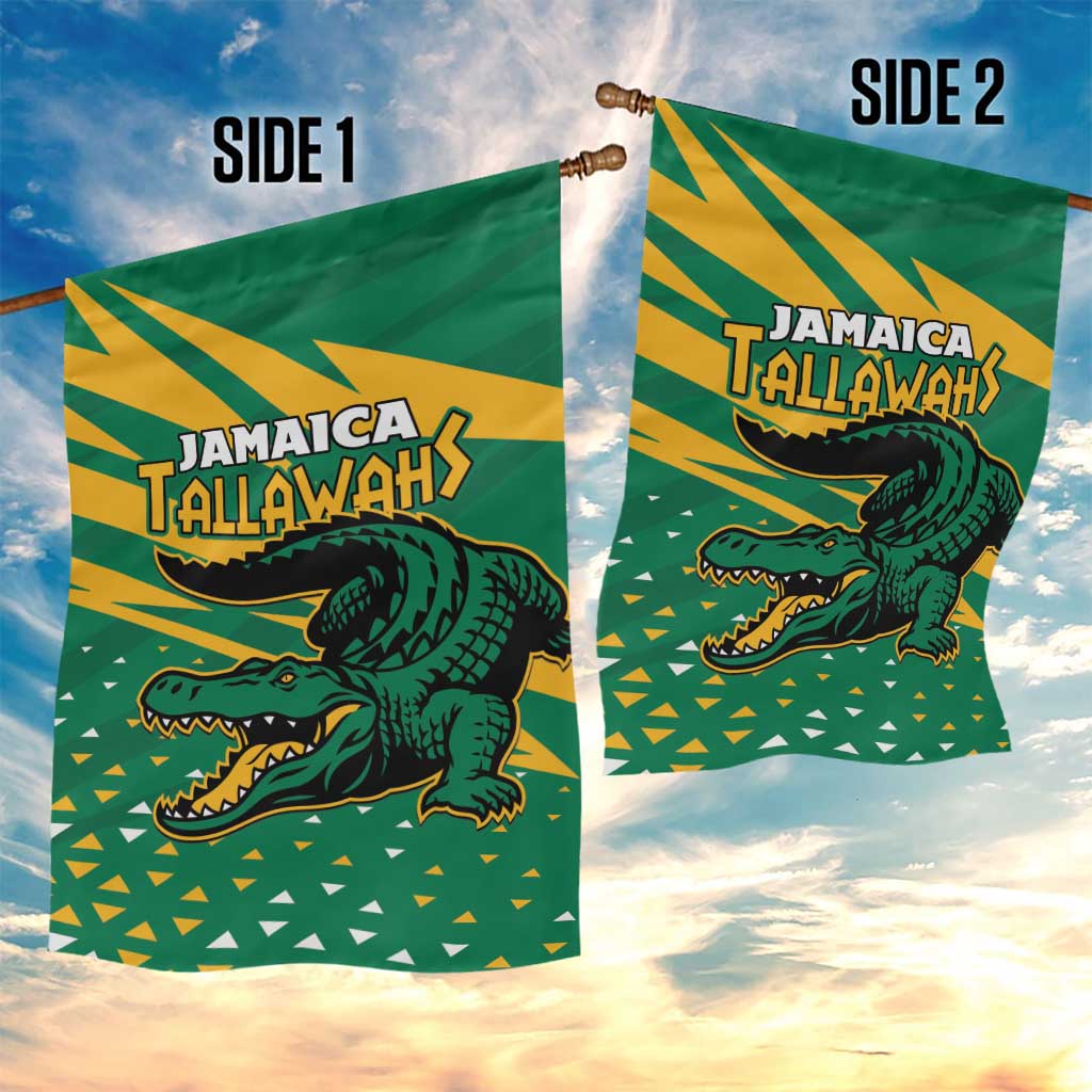 Jamaica Cricket Tallawahs Garden Flag Fi Wi Tallawahs Champions - Wonder Print Shop