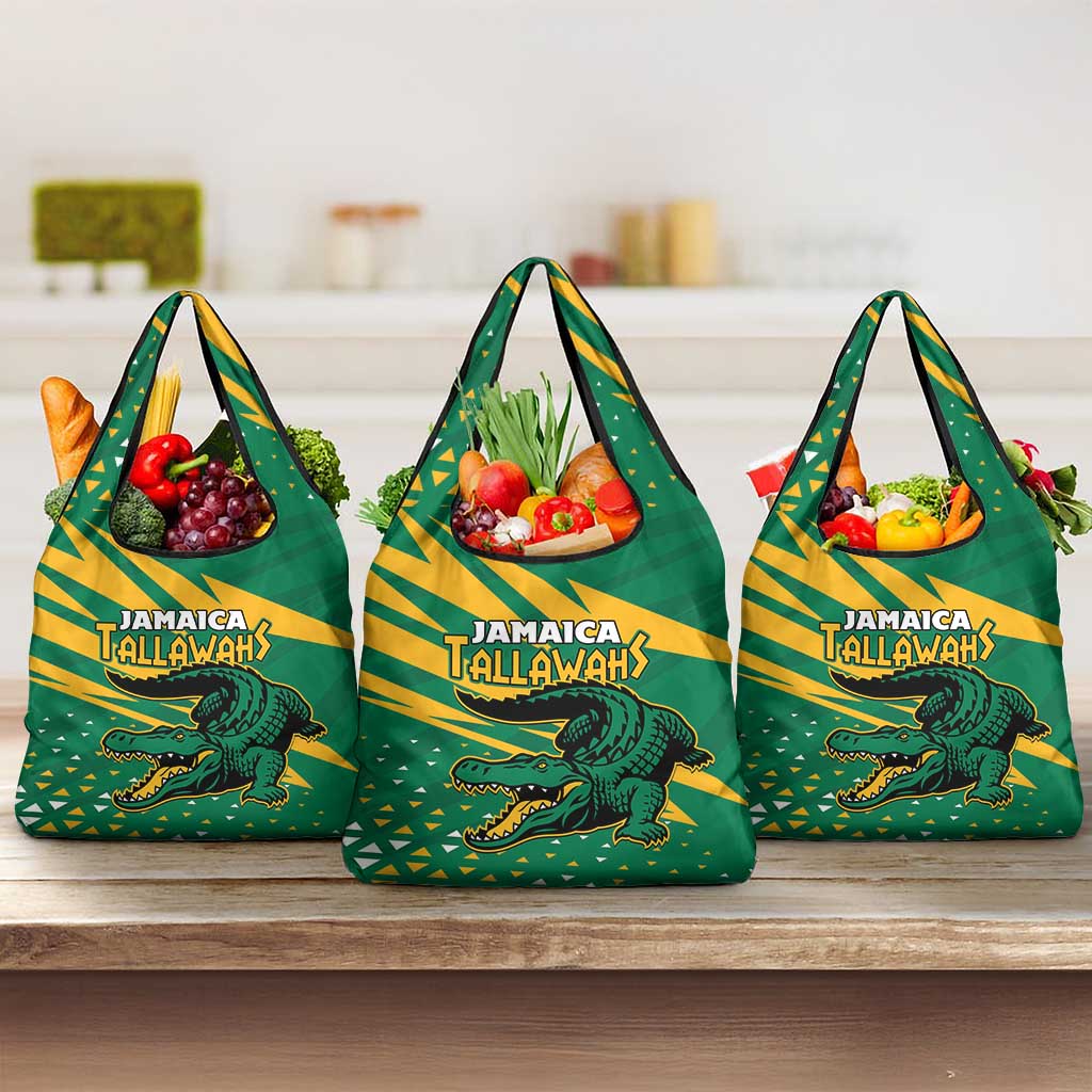 Jamaica Cricket Tallawahs Grocery Bag Fi Wi Tallawahs Champions