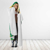 Jamaica Cricket Tallawahs Hooded Blanket Fi Wi Tallawahs Champions