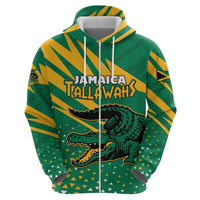 Custom Jamaica Cricket Tallawahs Hoodie Fi Wi Tallawahs Champions - Wonder Print Shop