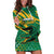 Custom Jamaica Cricket Tallawahs Hoodie Dress Fi Wi Tallawahs Champions - Wonder Print Shop