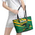 Jamaica Cricket Tallawahs Leather Tote Bag Fi Wi Tallawahs Champions - Wonder Print Shop