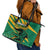 Jamaica Cricket Tallawahs Leather Tote Bag Fi Wi Tallawahs Champions - Wonder Print Shop