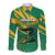 Custom Jamaica Cricket Tallawahs Long Sleeve Button Shirt Fi Wi Tallawahs Champions - Wonder Print Shop