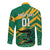 Custom Jamaica Cricket Tallawahs Long Sleeve Button Shirt Fi Wi Tallawahs Champions - Wonder Print Shop