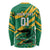 Custom Jamaica Cricket Tallawahs Long Sleeve Shirt Fi Wi Tallawahs Champions - Wonder Print Shop
