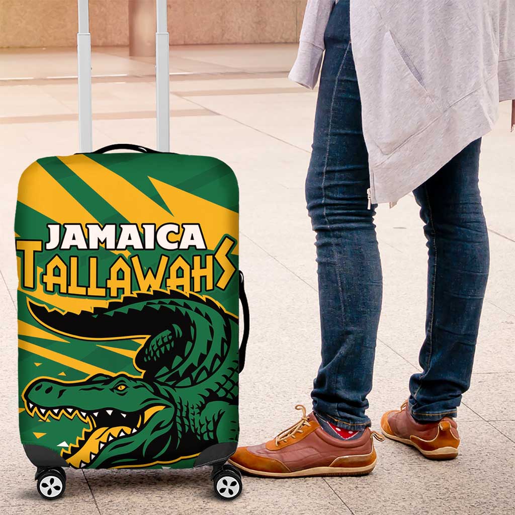 Jamaica Cricket Tallawahs Luggage Cover Fi Wi Tallawahs Champions - Wonder Print Shop