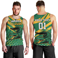 Custom Jamaica Cricket Tallawahs Men Tank Top Fi Wi Tallawahs Champions - Wonder Print Shop