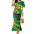 Custom Jamaica Cricket Tallawahs Mermaid Dress Fi Wi Tallawahs Champions - Wonder Print Shop