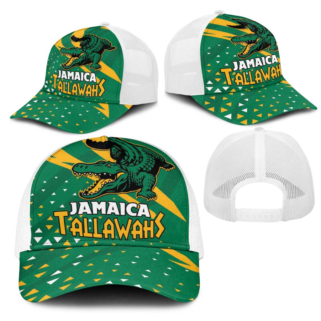 Jamaica Cricket Tallawahs Mesh Trucker Cap Fi Wi Tallawahs Champions - Wonder Print Shop