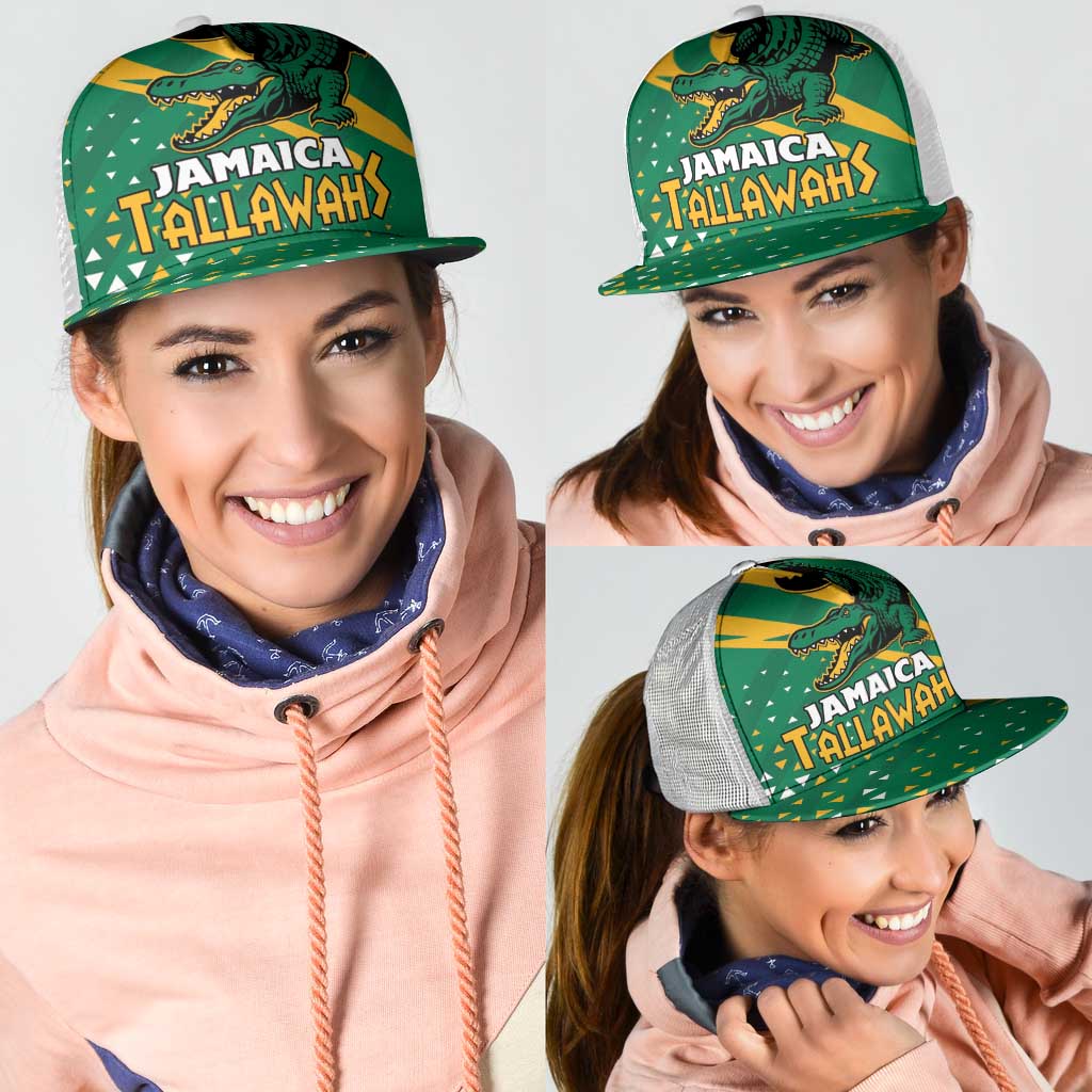 Jamaica Cricket Tallawahs Mesh Trucker Cap Fi Wi Tallawahs Champions - Wonder Print Shop