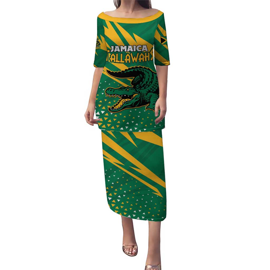 Custom Jamaica Cricket Tallawahs Puletasi Fi Wi Tallawahs Champions - Wonder Print Shop