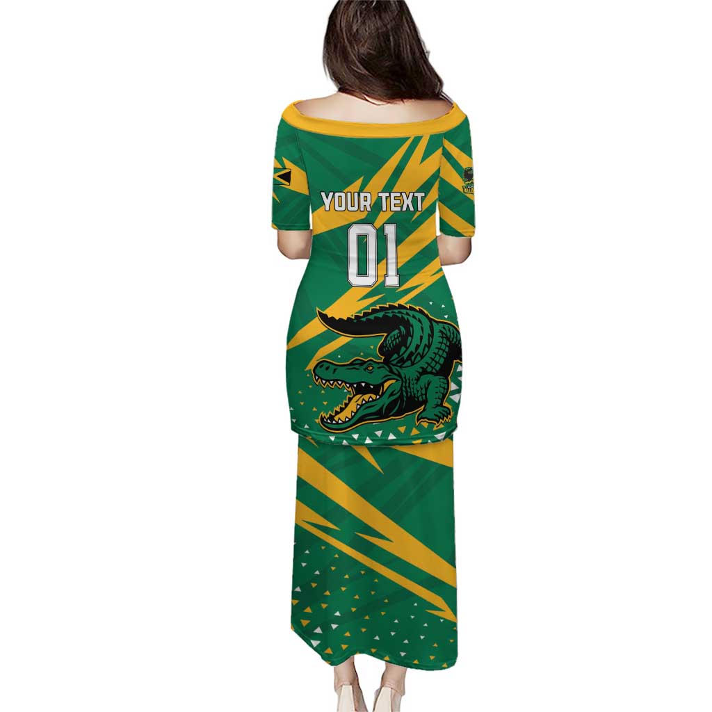 Custom Jamaica Cricket Tallawahs Puletasi Fi Wi Tallawahs Champions - Wonder Print Shop