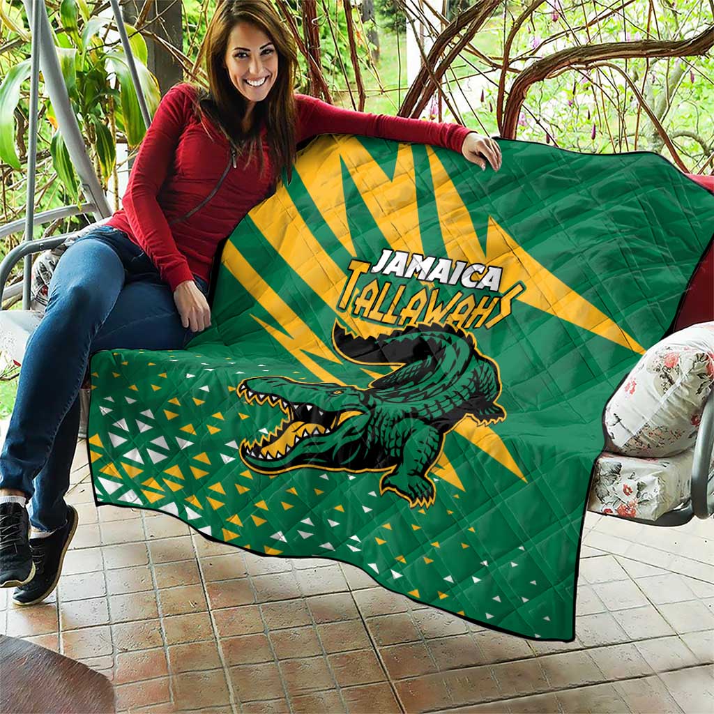 Jamaica Cricket Tallawahs Quilt Fi Wi Tallawahs Champions - Wonder Print Shop