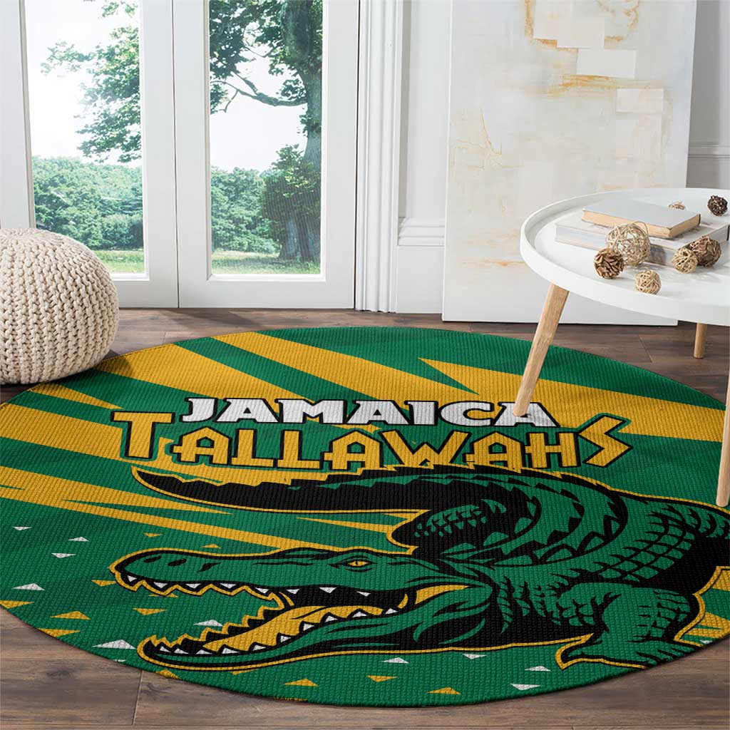 Jamaica Cricket Tallawahs Round Carpet Fi Wi Tallawahs Champions
