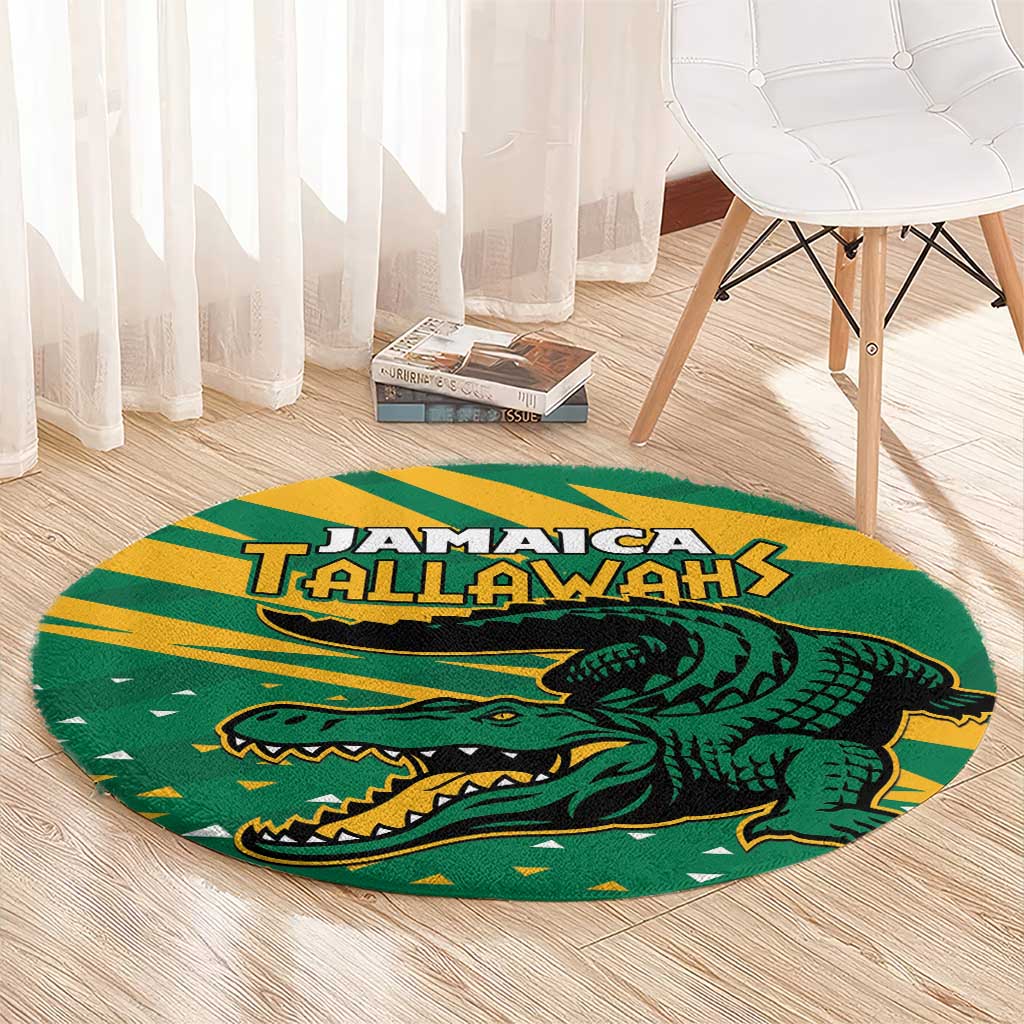 Jamaica Cricket Tallawahs Round Carpet Fi Wi Tallawahs Champions