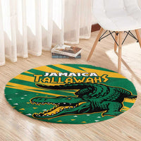 Jamaica Cricket Tallawahs Round Carpet Fi Wi Tallawahs Champions