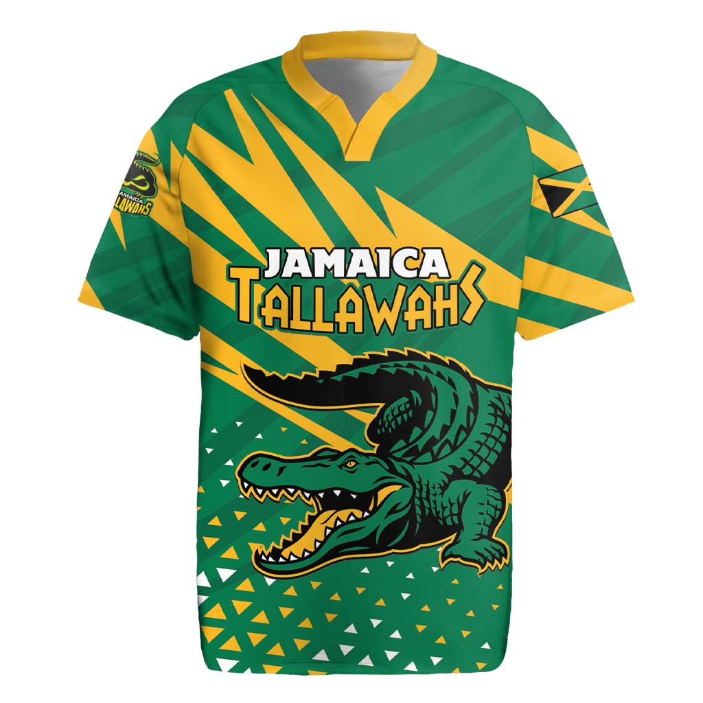 Custom Jamaica Cricket Tallawahs Rugby Jersey Fi Wi Tallawahs Champions - Wonder Print Shop