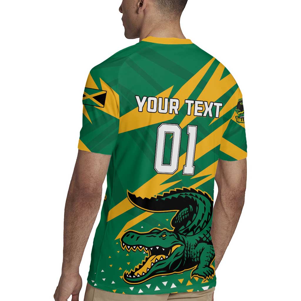 Custom Jamaica Cricket Tallawahs Rugby Jersey Fi Wi Tallawahs Champions - Wonder Print Shop