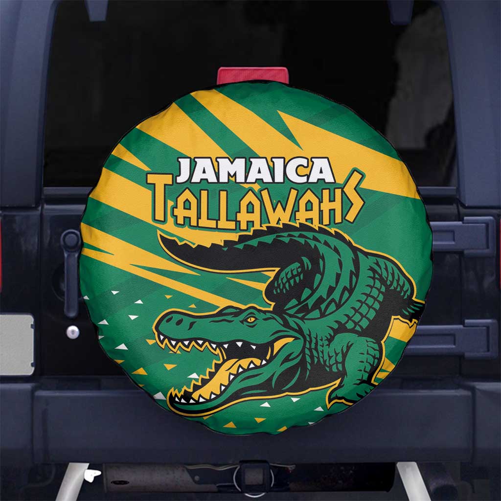 Jamaica Cricket Tallawahs Spare Tire Cover Fi Wi Tallawahs Champions - Wonder Print Shop