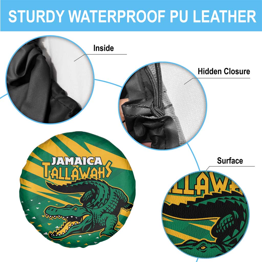 Jamaica Cricket Tallawahs Spare Tire Cover Fi Wi Tallawahs Champions - Wonder Print Shop