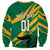 Custom Jamaica Cricket Tallawahs Sweatshirt Fi Wi Tallawahs Champions - Wonder Print Shop