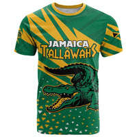 Custom Jamaica Cricket Tallawahs T Shirt Fi Wi Tallawahs Champions - Wonder Print Shop