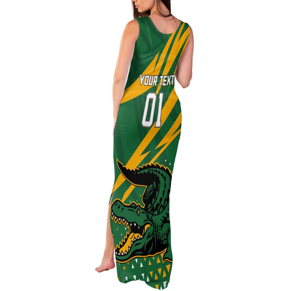 Custom Jamaica Cricket Tallawahs Tank Maxi Dress Fi Wi Tallawahs Champions - Wonder Print Shop