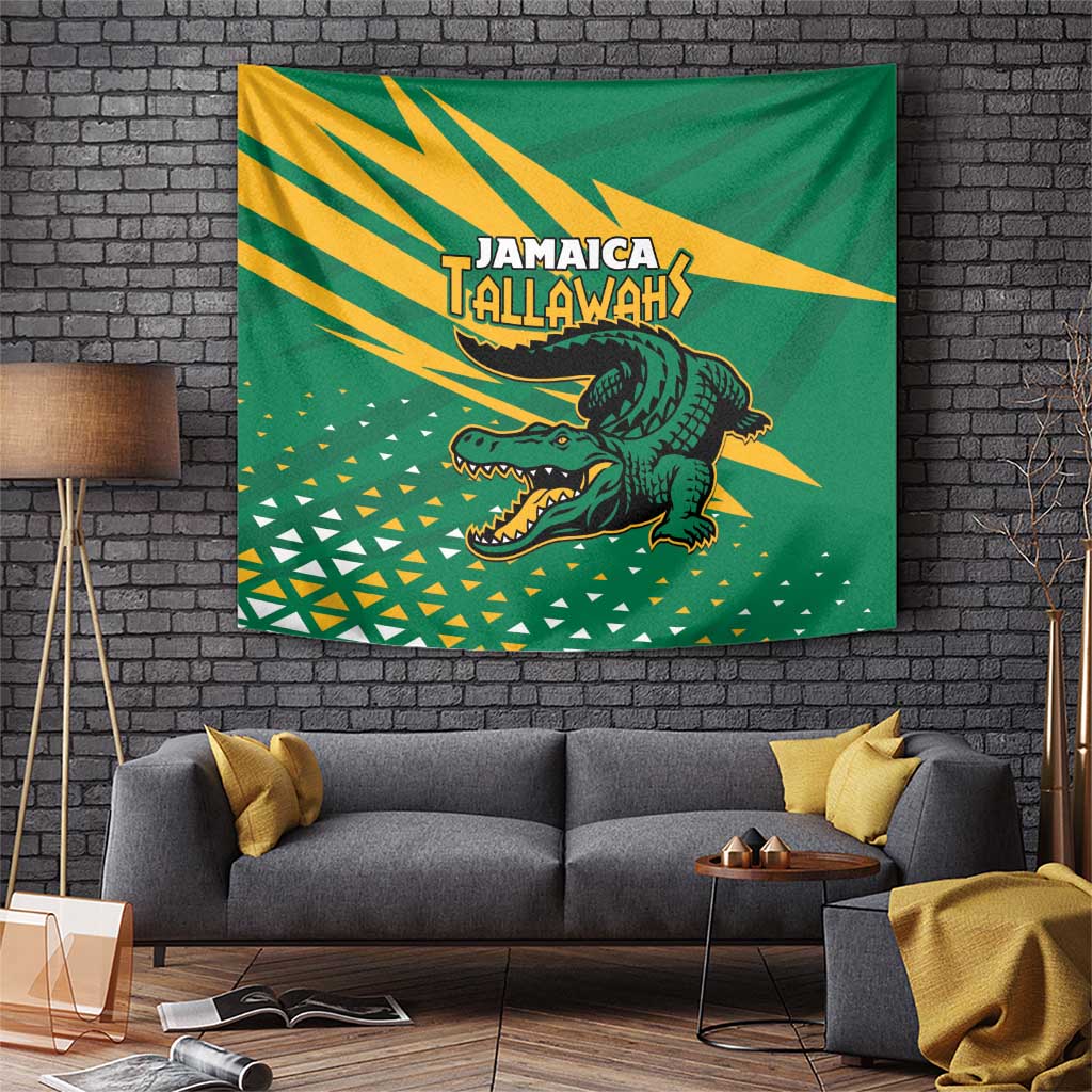 Jamaica Cricket Tallawahs Tapestry Fi Wi Tallawahs Champions - Wonder Print Shop