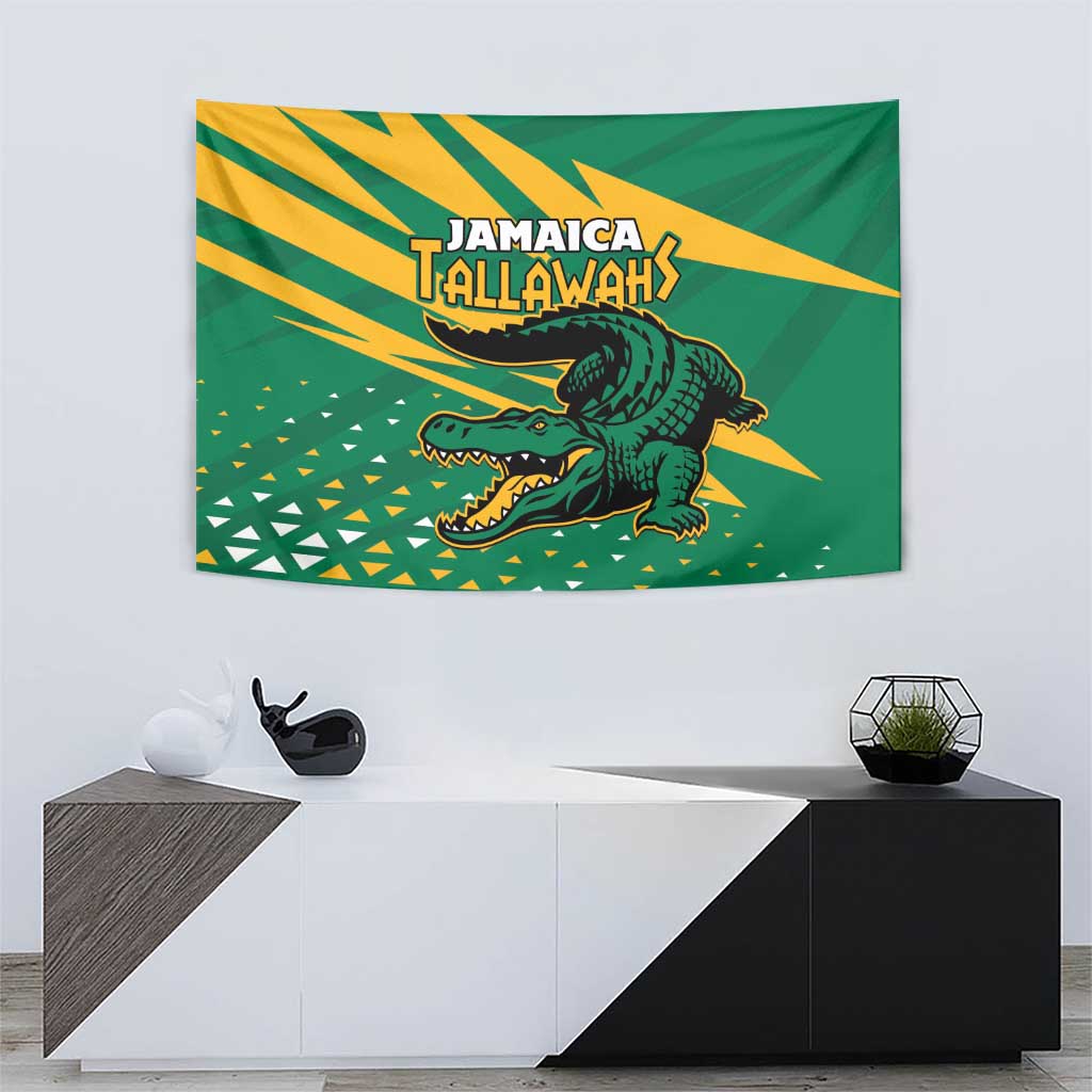 Jamaica Cricket Tallawahs Tapestry Fi Wi Tallawahs Champions - Wonder Print Shop