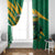 Jamaica Cricket Tallawahs Window Curtain Fi Wi Tallawahs Champions - Wonder Print Shop