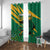 Jamaica Cricket Tallawahs Window Curtain Fi Wi Tallawahs Champions - Wonder Print Shop