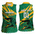 Custom Jamaica Cricket Tallawahs Women Sleeveless Polo Shirt Fi Wi Tallawahs Champions - Wonder Print Shop